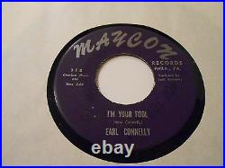 Soul, R& B =m- Earl Connelly I'm Your Fool Rare, 60's MIX Maycon Original 45