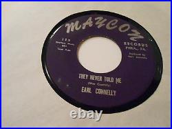Soul, R& B =m- Earl Connelly I'm Your Fool Rare, 60's MIX Maycon Original 45