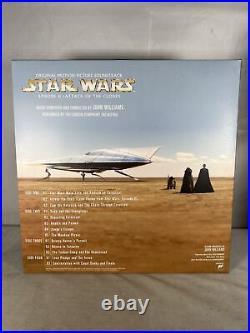 Star Wars Episode 2 Attack of the Clones vinyl 2xLP record Soundtrack HTF