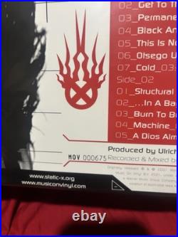 Static X-Machine Vinyl Limited Edition 1,000 Made In (Red) Rare Static X-Machine Vinyl Limited Edition 1,000 Made In (Red) Rare