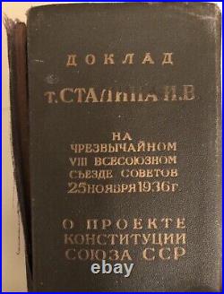 Super Rare Stalin Speech Report 1936 Year 42 Vinyl Records Full Set-ussr