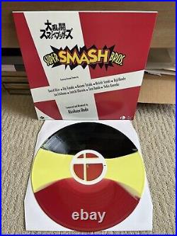 Super Smash Brothers Vinyl LP OST Soundtrack Pikachu Yellow Red Black Stripe