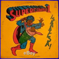 Supercombo1 super Combo Uno faces/2 original RARE salsa Latin guaguanco vinyl