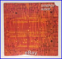 Synergy Audion LP 33rpm Vinyl NM/Sleeve GD1981 Passport Records