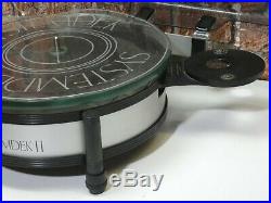 Systemdek II Vintage Record Vinyl Deck Player Turntable + Perspex Cover