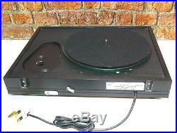 Systemdek IIX Vintage Vinyl Turntable Record Player Deck (NO TONEARM OR LID)