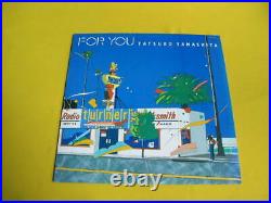 TATSURO YAMASHITA FOR YOU AIR RAL-8801 LP Vinyl Japan CITY POP 1982 Free Ship