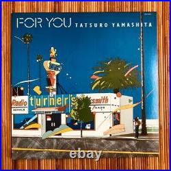 TATSURO YAMASHITA FOR YOU AIR RAL-8801 LP Vinyl Record CITY POP 1982