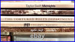 TAYLOR SWIFT VINYL RECORD Lot of 5 NEW EXCLUSIVES SWIFTY 1989 FOLK POETS EVER