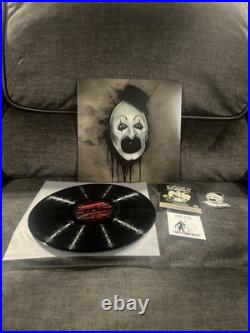 TERRIFIER Horror Movie Soundtrack 1st Pressing ORIGINAL Vinyl Record Album LP