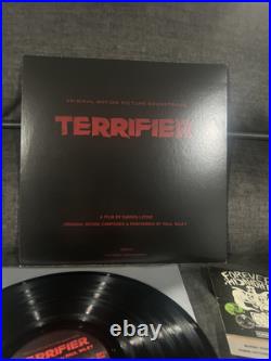 TERRIFIER Horror Movie Soundtrack 1st Pressing ORIGINAL Vinyl Record Album LP