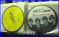THE BEATLES 45 Record Christmas Collection Fan Club RARE #78 of 1000