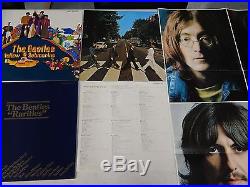 THE BEATLES Collection LP vinyl record album set of 13 + poster Japanese import