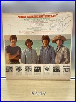 THE BEATLES HELP! Original 1965 Press signed by score composer Ken Thorne THE BEATLES HELP! Original 1965 Press signed by score composer Ken Thorne