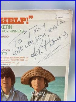 THE BEATLES HELP! Original 1965 Press signed by score composer Ken Thorne THE BEATLES HELP! Original 1965 Press signed by score composer Ken Thorne