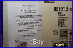 THE BEATLES LP Yesterday & Today 3rd State Butcher Cover w COA Pro Peel Job