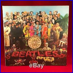 THE BEATLES Sgt Pepper Original 1967 UK Vinyl LP 1st Pressing STEREO EXCELLENT