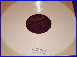THE BEATLES WHITE ALBUM CAPITOL LABEL WHITE COLORED VINYL COMPLETE withINSERTS