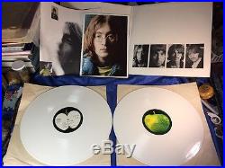 THE BEATLES-White Album 1985 GermanyExport White Vinyl LP/Apple Records/EMI