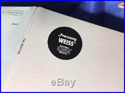 THE BEATLES-White Album 1985 GermanyExport White Vinyl LP/Apple Records/EMI