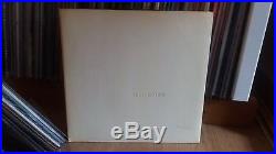 THE BEATLES White Album 1ST UK PRESS LOW NUMBER Embossed Vinyl LP PMC7068 WOW