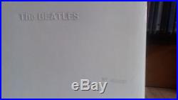 THE BEATLES White Album 1ST UK PRESS LOW NUMBER Embossed Vinyl LP PMC7068 WOW