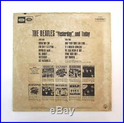 THE BEATLES YESTERDAY AND TODAY 2nd STATE UNPEELED BUTCHER COVER CAPITOL T-2553