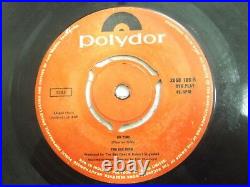THE BEE GEES my world/on time RARE SINGLE 7 45 INDIA INDIAN G+