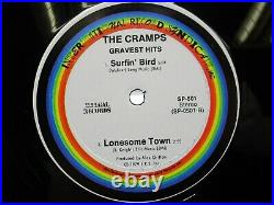THE CRAMPS Gravest Hits LP Record Ultrasonic Clean Illegal Records NM c VG+