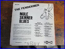 THE FENDERMEN Mule Skinner Blues LP SOMA mono orig. Rockabilly VG+ strong