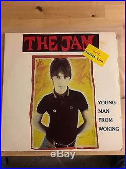 THE JAM Young Man From Woking Colored Vinyl 2LP Set RARE Verzyl