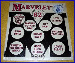 THE MARVELETTESSMASH HITS 62TM-229 Shrinkwrap Clean Vinyl Rare LP 1st Press