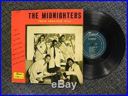 THE MIDNIGHTERS-THEIR GREATEST HITS-ORIGINAL 10 INCH LP-VINYL 2.0 COVER 2.0