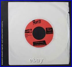 THE MISFITS 3 HITS FROM HELL 45 RMP WHITE Vinyl Record Danzig Samhain PL1013