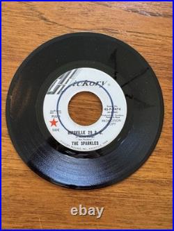 THE SPARKLES Hipsville 29 B. C. I Want To Be Free HICKORY GARAGE PROMO 45 RARE NM