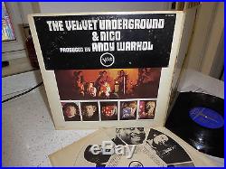 The Velvet Underground And Nico Lp Mono Torso Lawsuit Sticker Penny Start No Res