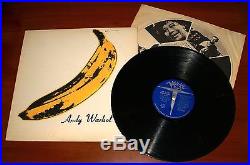 THE VELVET UNDERGROUND NICO ANDY WARHOL LP ORIGINAL 1967 MONO VINYL V-5008 TORSO