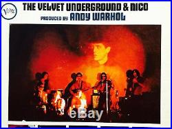THE VELVET UNDERGROUND & NICO LP Mint- V6-5008 Stereo USA 1967 Archive UNPEELED