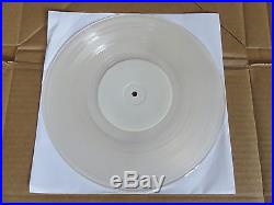 THE WHITE STRIPES 10 Ball & Biscuit RARE WITHDRAWN CLEAR VINYL UK TEST PRESSING
