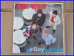 THE WHO My Generation BRUNSWICK LP RARE ORIGINAL 1965 MONO UK 1ST PRESSING