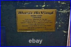 THIN LIZZY Collected, Limited Import 180G 2LP SILVER VINYL Foil #'d Sealed