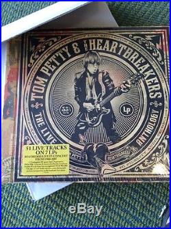TOM PETTY & THE HEARTBREAKERSTHE LIVE ANTHOLOGY SEALED VINYL LPs 2009 NEW