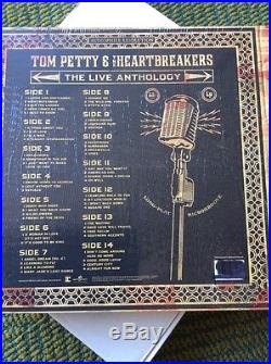 TOM PETTY & THE HEARTBREAKERSTHE LIVE ANTHOLOGY SEALED VINYL LPs 2009 NEW