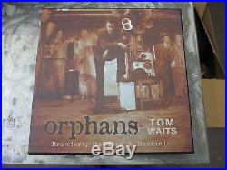 TOM WAITS Orphans 7 X LP ANTI opened but unplayed VG++ extremely clean