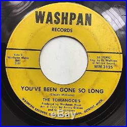 TOMANGOE'S I Really Love You WASHPAN Original Detroit Northern Soul 45 HEAR