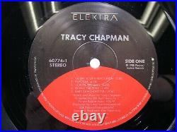 TRACY CHAPMAN self-titled LP Record Ultrasonic Clean 60774-1 Shrink/Hype VG++