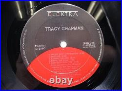 TRACY CHAPMAN self-titled LP Record Ultrasonic Clean Elektra NM c VG+