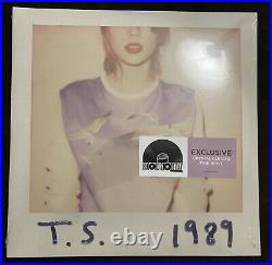 Taylor Swift 1989 Crystal Clear/Pink Colored Vinyl 2LP Record Store Day /3750