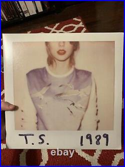 Taylor Swift 1989 Record Store Day Vinyl. Clear/Pink. #2713/3750 used RARE OOP