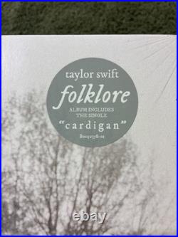 Taylor Swift Folklore Running Like Water Limited Edition Deluxe 2lp Silver Vinyl